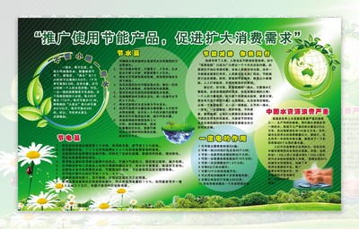 科技展板 环保节能科技